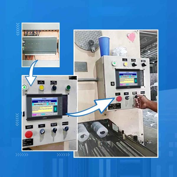 Интерфейс человека-машины Hmi PLC All-In-One 4AI PID самонастраивающийся контроллер температуры с WIFI