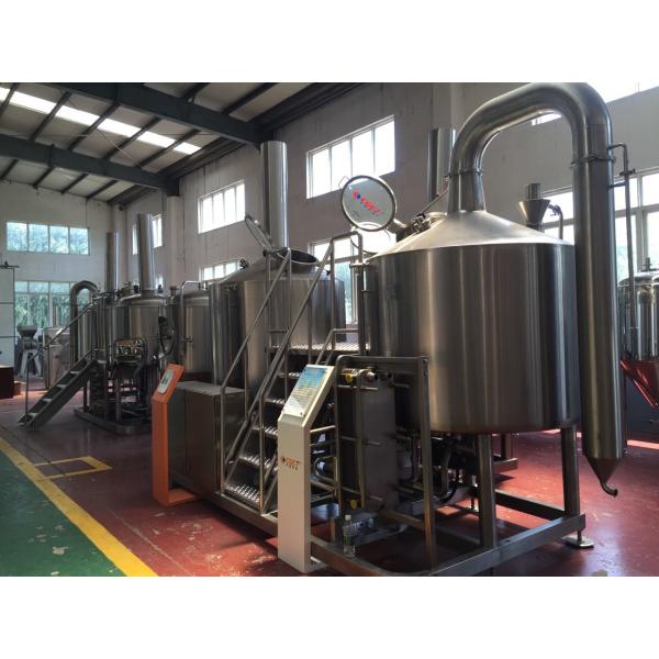 Shockproof Electric Commercial Microbrewery Equipment Semi Auto Control Panel