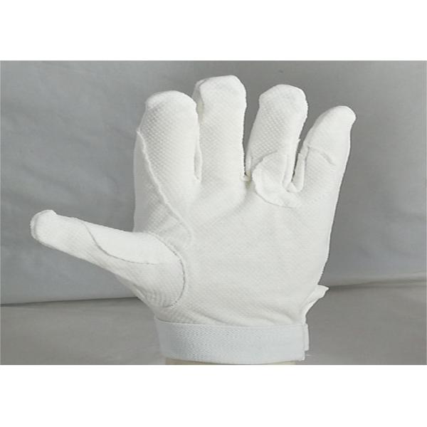 Outdoor full finger horse riding gloves hand protection Pimple Palm fabric weight 150gsm