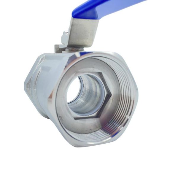 Factory OEM One Piece SS304 Internal Thread Ball Valve Compact Mini Ball Valve for Water Gas Oil Instrument Pipeline