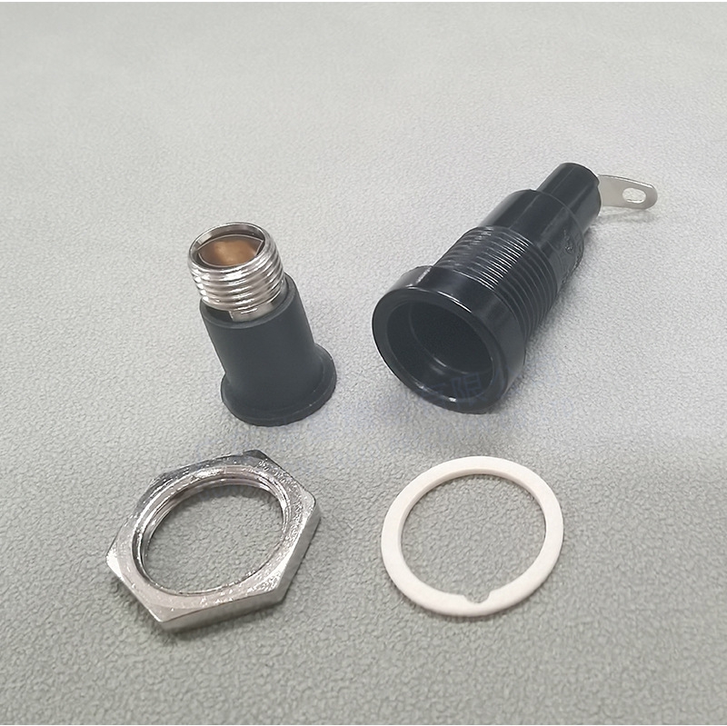 H3 5x20MM Glass Ceramic Tube Panel Mount 10A 250V Waterproof Fuse Holder