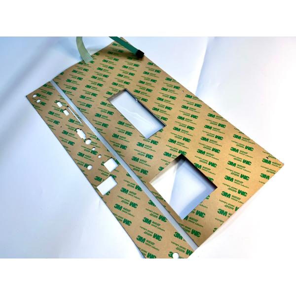 Conductive Silver Ink Printing Membrane Switch Overlay For WIFI Telecommunication Device