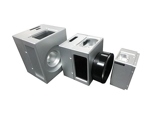 Precision Anodized CNC Aluminum Parts Silver CNC Machining Service