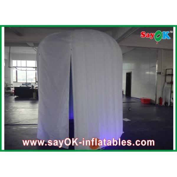Будочка фото привела света прочные 2 x 3 x 2.3M раздувное Photobooth, шатер фото ткани Оксфорда с освещением