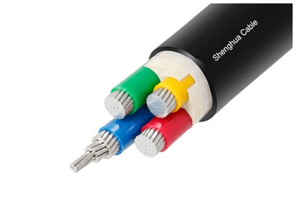Shanghai Shenghua Power Cable 1kV Aluminum Conductor PVC Insulated & Sheathed Two Core Unarmoured Power Cable