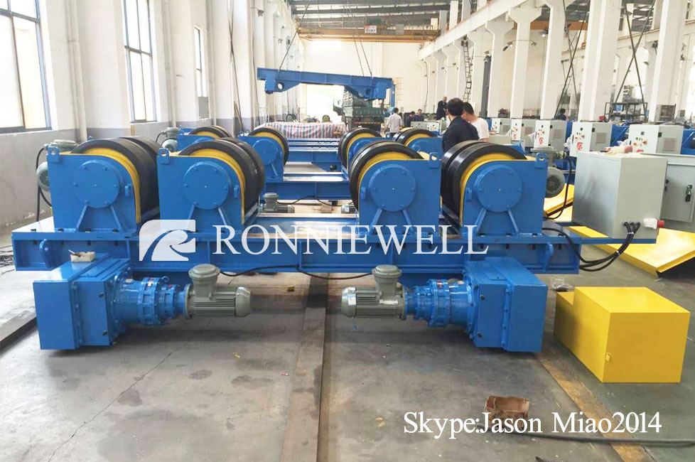 сверхмощные ролики заварки 200T/заварка поворачивая болт Rolls регулируемый