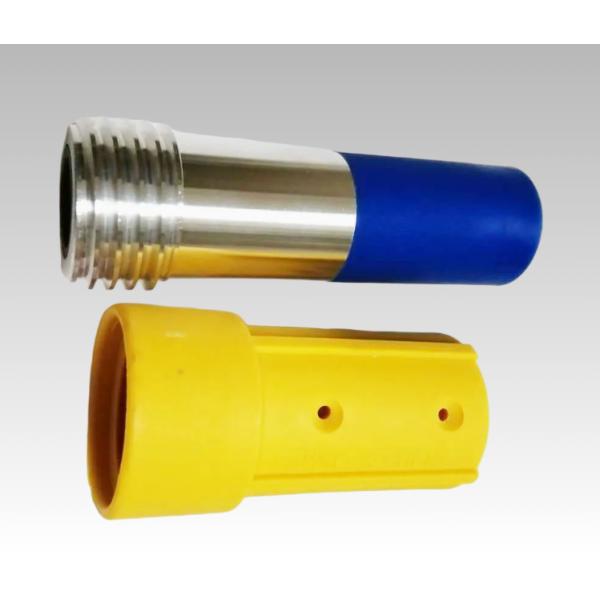 Boquilla de 8 mm de bor carburo de arena con rosca gruesa 150x8 mm