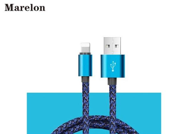 Original 8 Pin USB Data Cable , Iphone Charging Cable Plug Twist Line