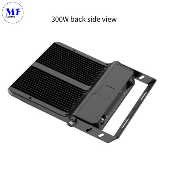 High Power LED Flood Light With 30W-500W IP66 CCT Power Adjustable For Warehouse Outdoor Event Public Park