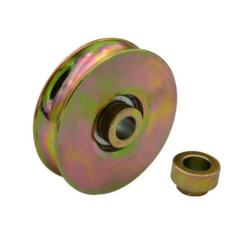Sliding gate roller GW616 Y, U,V Groove，Galvanized, Iron, Single or double bearing, size50-120MM