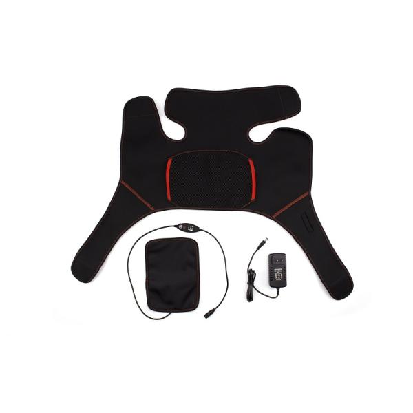 FDA Far Infrared Shoulder Wrap , Carbon Fiber Infrared Shoulder Heating Pad