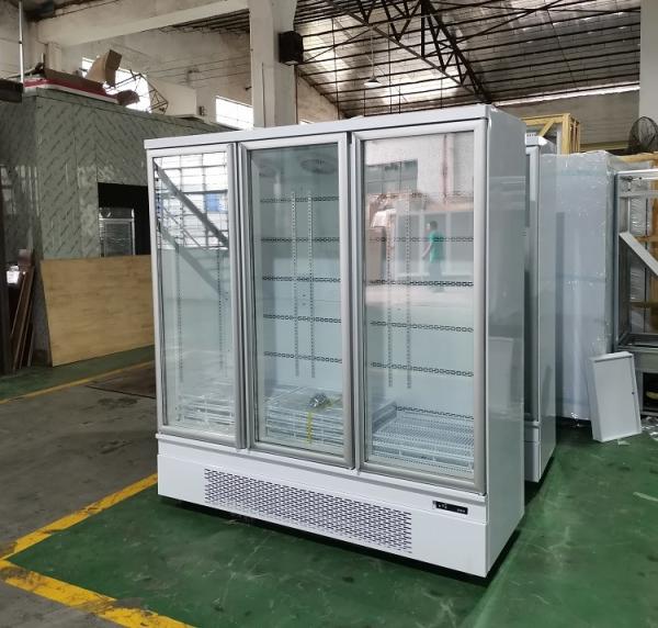 Rohs Three Glass Door 50Hz Supermarket Beverage Cooler