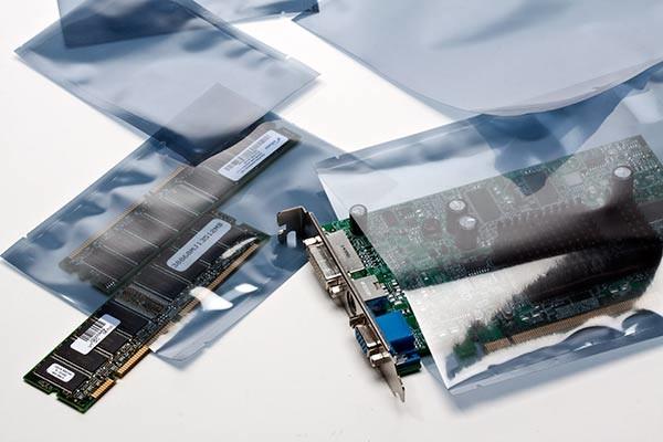 OEM PC Board Anti-static Packaging bags Recyclable ESD Protective Bags