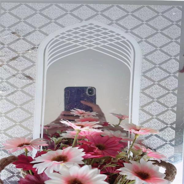 Отполированная вытравленная толщина стальной пластины 0.75mm с фильмом PVC 70 микронов