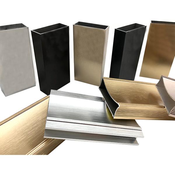 Anodized Mirror Polished Aluminum Profile For Kitchen Cabinet Wire