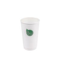 Taza para llevar de bambú amistosa de Eco, PLA que cubre la taza de papel 8oz