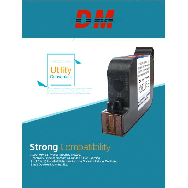 Demin 1704K Inkjet Printer Half Inch Ink Cartridge No Plug Quick Drying Universal Printer Production Date Ink