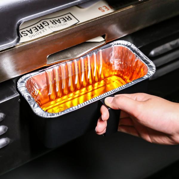 Мощность покрытая алюминиевой капельной кастрюли облицовки Пойматель кастрюли для Blackstone Griddle Легкий вес