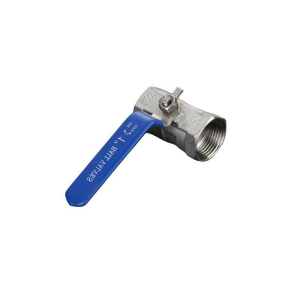Manual Driving Mode 1000psi Investment Casting 1PC Ball Valve for Chemical Processing
