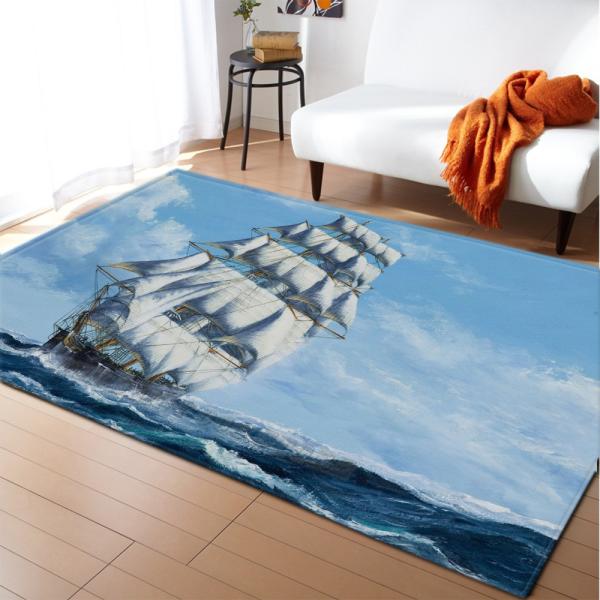 Animal New Cartoon Large Carpet Source Wholesale Feather ins Style Bedroom Floor Mats
