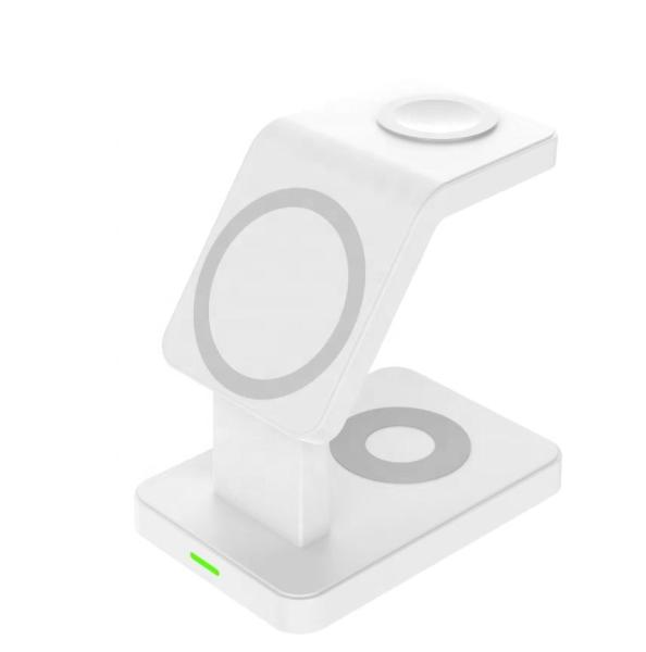 Custom Logo Wireless Magnetic Phone Charger 3 In 1  Magsafing