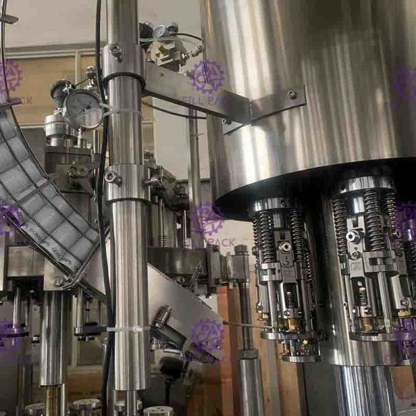 Monoblock 3 In 1 Water Bottle Filler Machine PLC Control And Touch Screen