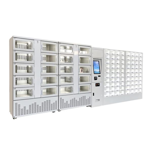 Часа Winnsen автоматические 24 охлаждая шкафы шкафчика торгового автомата Refrigerated автомат яя с дистанционным управлением