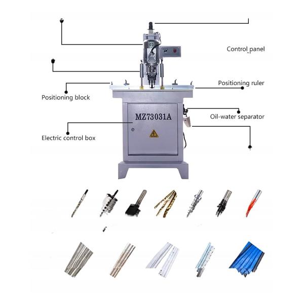 Puerta cerradura agujero gabinete bisagra perforación máquina de perforación para muebles de madera
