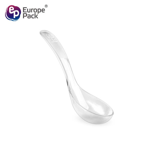 High quality factory direct wholesale soup plastic food spoon for restaurant