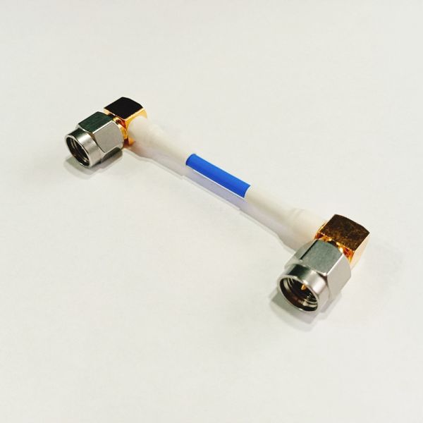Right Angle RF Cable Assembly 086 SMA Coaxial Cable Assembly DC-18G Male To Male