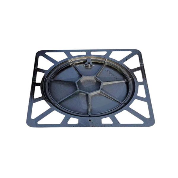 Building Construction Sewer Manhole Cover Corrosion Resistance 400x600 Mm