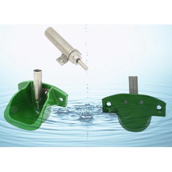 Smooth Surface Pig Water Bowl Small Green High Water Flow Rate