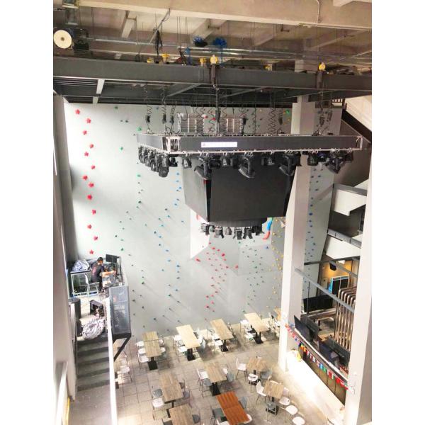 Colourful Outdoor Rock Climbing Wall Design Professional For Adult Children