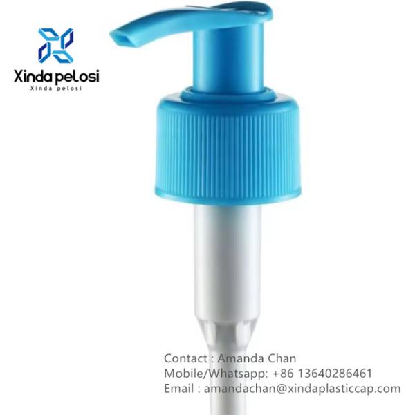 PP Right-Left Lock Plastic Hand Lotion Dispenser Pump For Cosmetic Or Bathroom