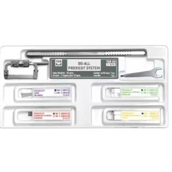 PROFESSIONAL DENTAL Import from Russia TOR VM/TOP BM Dental Proxicut Diamond Strips 1.385M 12pcs/Do-All Proxicut System