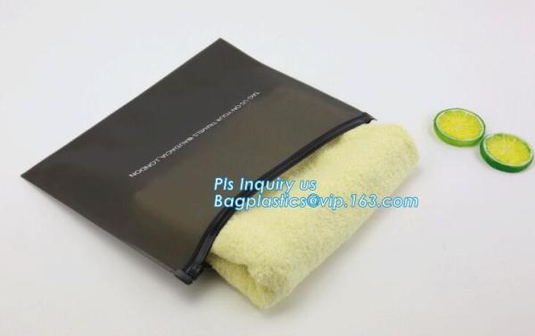 Promotion of cosmetics case price good clear slider top pvc bag, cosmetics soft eva k slider bag eco bag, slider