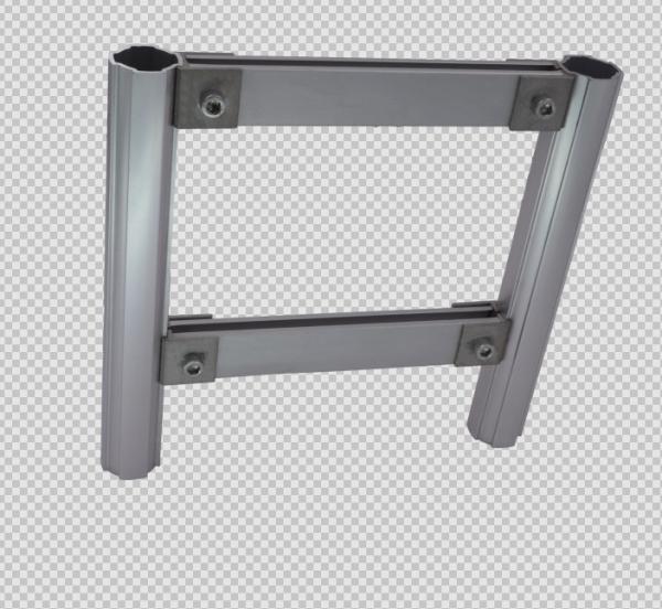 Durable Aluminum Tubing Joints AL-20 Outer Connector For  Aluminum Profile J-30