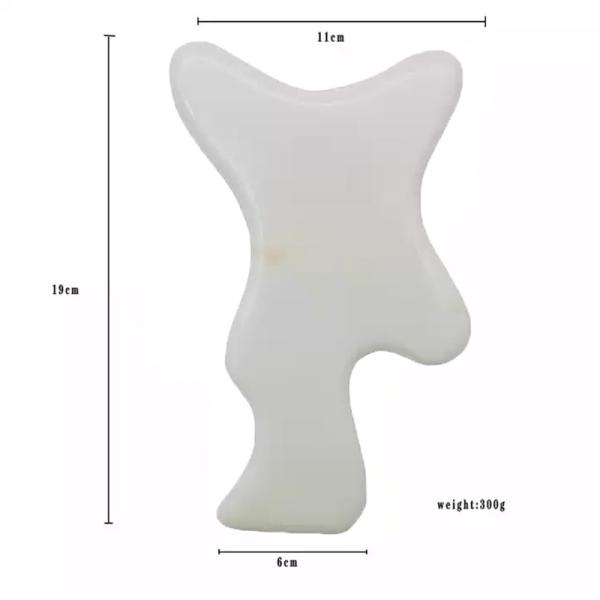 Customized Large Size Gua Sha Massage Tool Natural Stone Guasha Board for Body Skincare Massage SPA Acupuncture Therapy