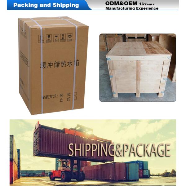 2000x1000mm High Performance Engineering Flat Plate Solar Collector With Blue Film