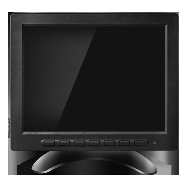 9~36VDC 800x480 8 дюймовый ЖК-монитор с BNC AV HDMI USB