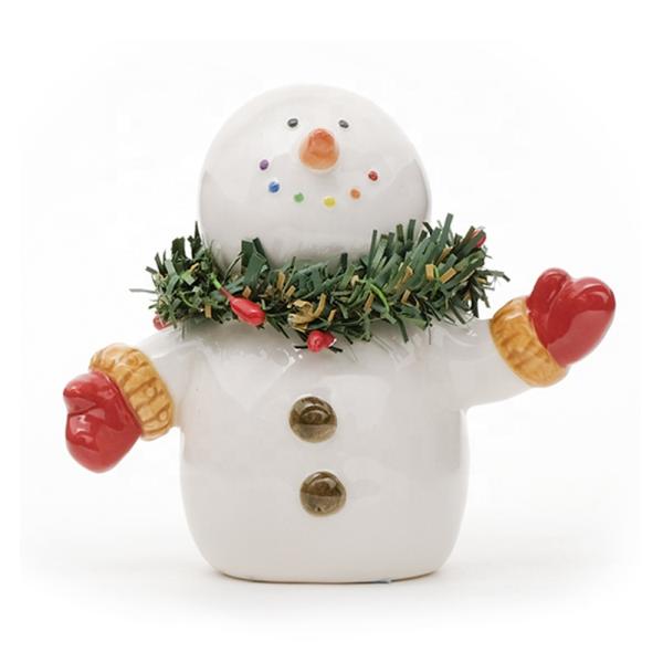 Креативный милый животный керамический керамический солевой и перцовый чайник на Рождество