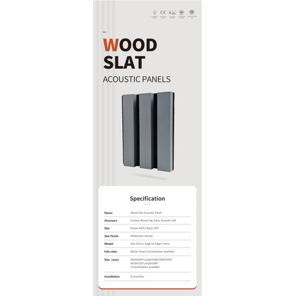Sustainable Wood Slat Acoustic Panels For Enhanced Sound And Decor