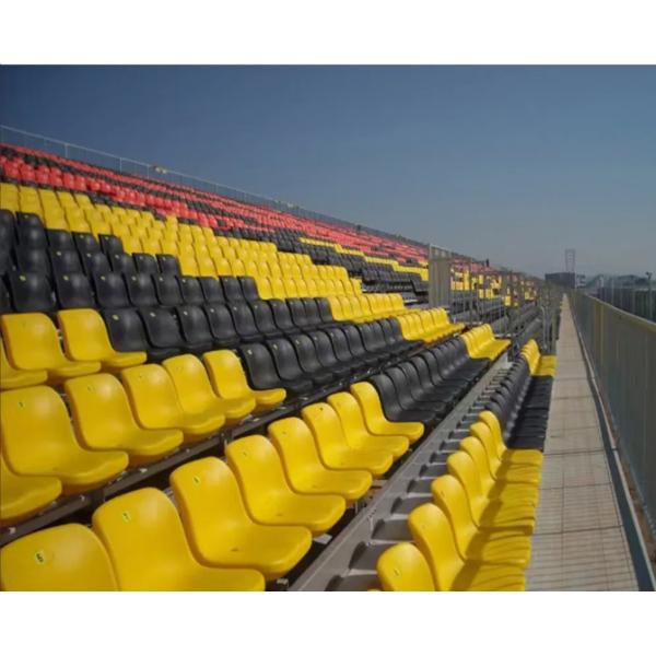 Stade de sport Système de tribunes rétractables Sièges pliants avant confortables