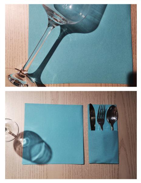 Tecido decorativo dos guardanapo de papel do OEM de Airlaid impresso para o jantar e o Unscented