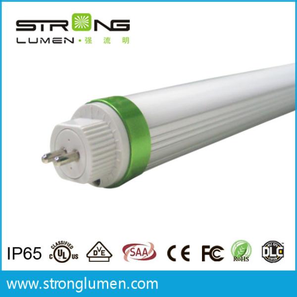 Rotatable End Cap With Large Beam Angle T5 LED Tube With T6 Body