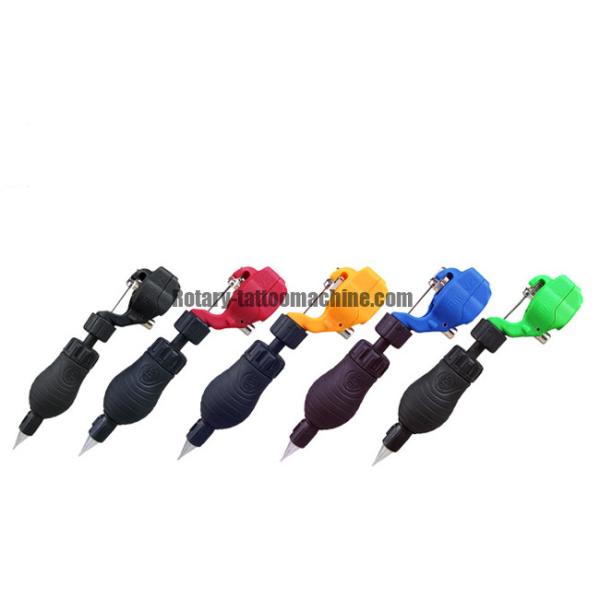 Pipe Rotary Tattoo Machine Gun Hard Plastic Shell Ego Grip For Permanent Makeup