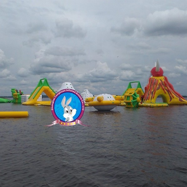 EN25649 Certificated Adult Inflatable Water Park Custom Water Games Cheap Price Inflatable Water Obstacle Course