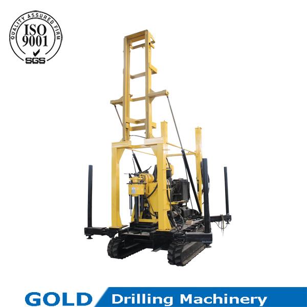 High speed multi-usage track-mounted drilling machinery