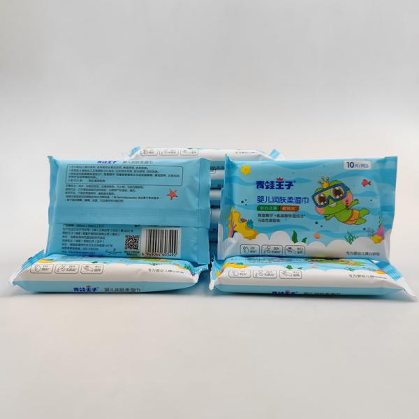 Soft Care Fragrance Free Newborn Baby Nose Wet Wipe Spunlace Organic Natural