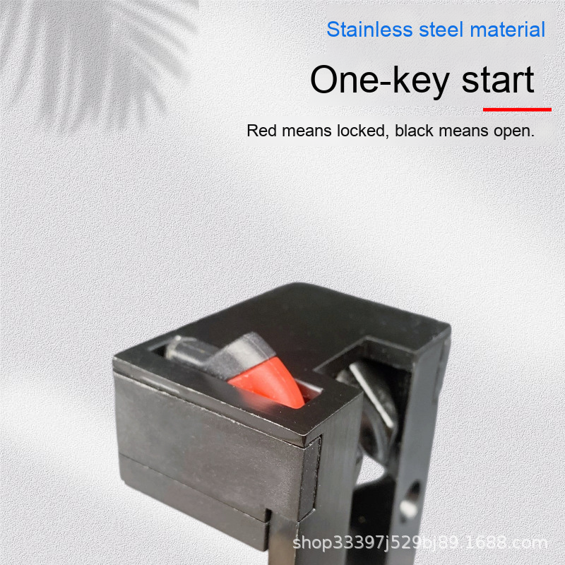 Modern Zinc Alloy Hotel Security Door Chain Concealed Anti-Theft Buckle Screw Installation 1-Year Door Window Accessories